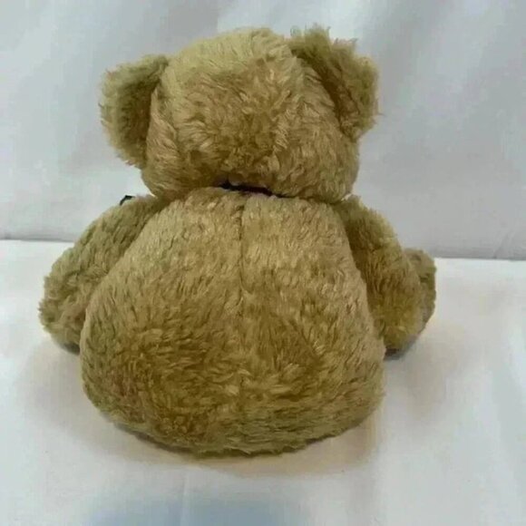VINTAGE BOYDS BEARS IN THE ATTIC BEIGE BEAR NAVY RIBBON - Picture 2 of 4